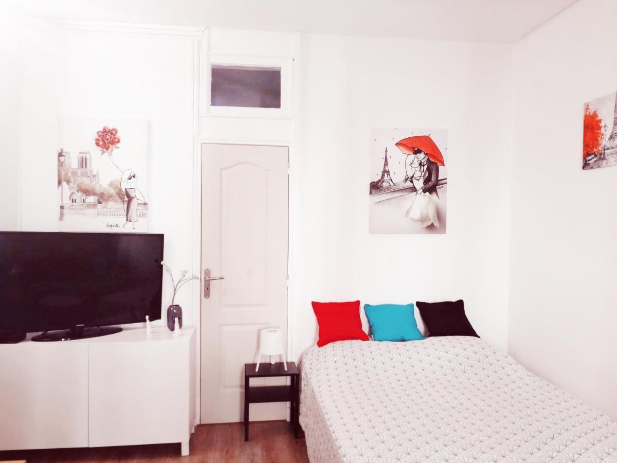 Studio Situe Dans Un Quartier Calme Et Residentiel A Montrouge A Seulement 2 Minutes Du Metro Exterior foto